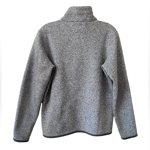 Patagonia Better Sweater 1/4 Zip Fleece Stonewash Grey Pull Over Sweater - Picture 2 of 6